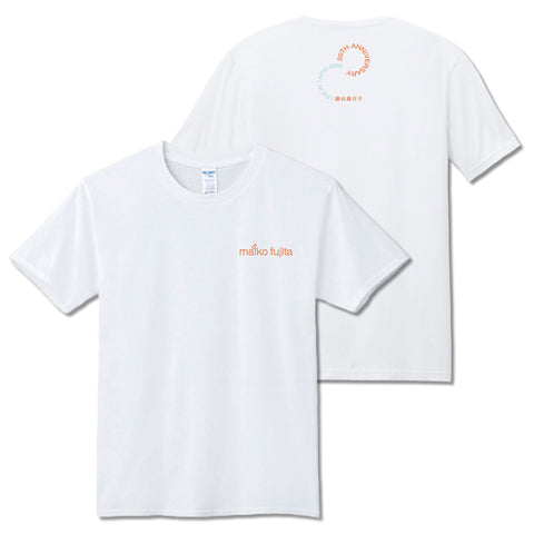 藤田麻衣子 20th Anniversary T-SHIRT (White)【Taipei Concert Limited Design】